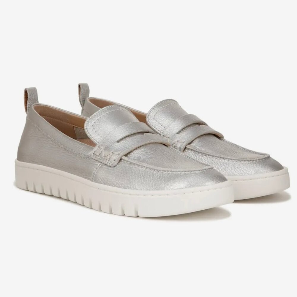 Vionic Uptown Metallic Loafers